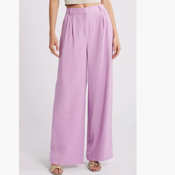 High-waist wide pants - Picture 1 of 12